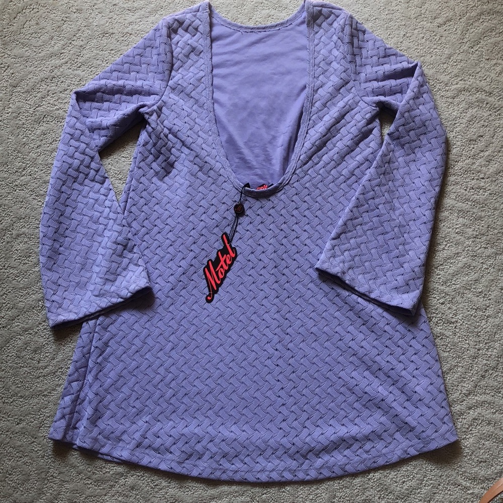NWT Motel Lilac Coverup
